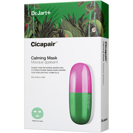 Dr. Jart+ Cicapair Tiger Grass Calming Sheet Mask 5pcs