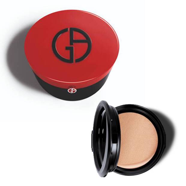 Compact Foundation Swatches Armani Power Fabric Cushion Giorgio