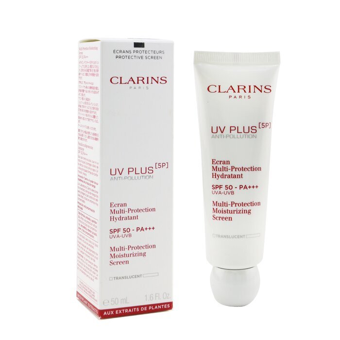 Clarins UV Plus [5P] Anti-Pollution Multi-Protection Moisturizing Screen Translucent 50ml