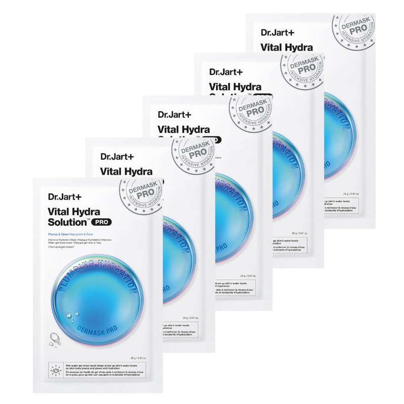 Dr. Jart+ Vital Hydra Solution Pro Sheet Mask 26g*5pcs