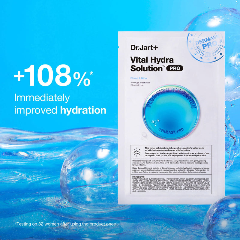 Dr. Jart+ Vital Hydra Solution Pro Sheet Mask 26g*1pc