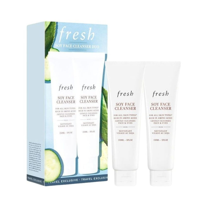 Fresh Soy Face Cleanser Duo Set 150ml*2pcs