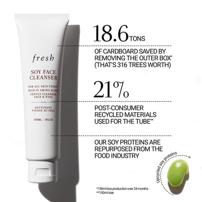 Fresh Soy Face Cleanser 150ml