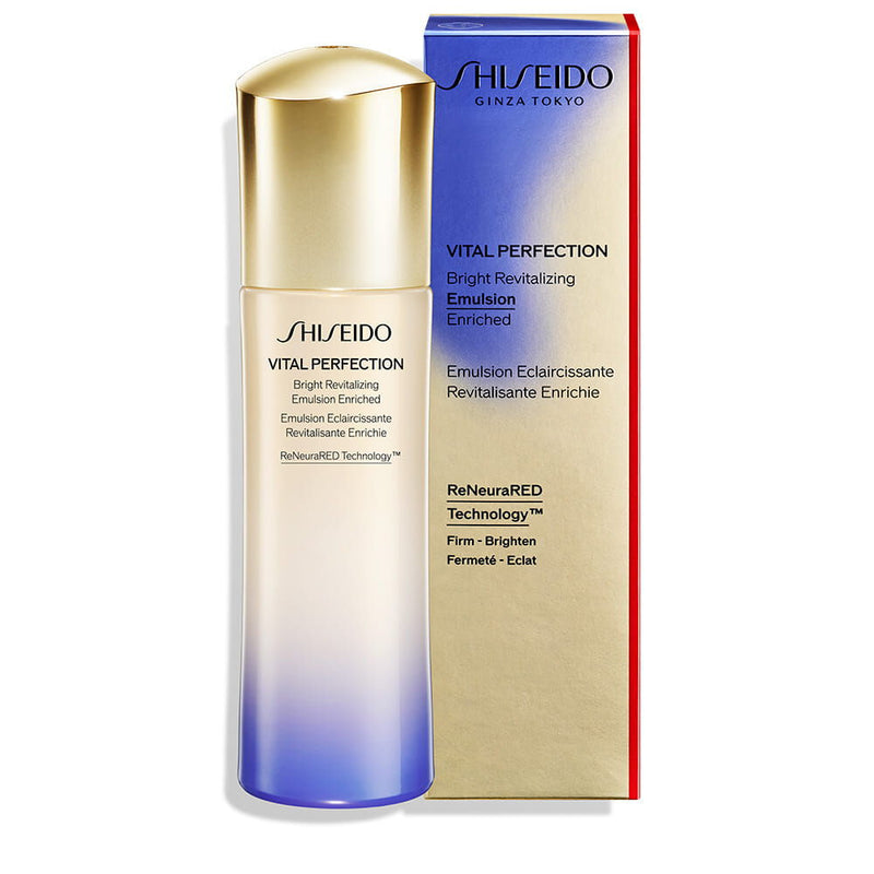 Shiseido Vital-Perfection Bright Revitalizing Enriched Emulsion 100ml New