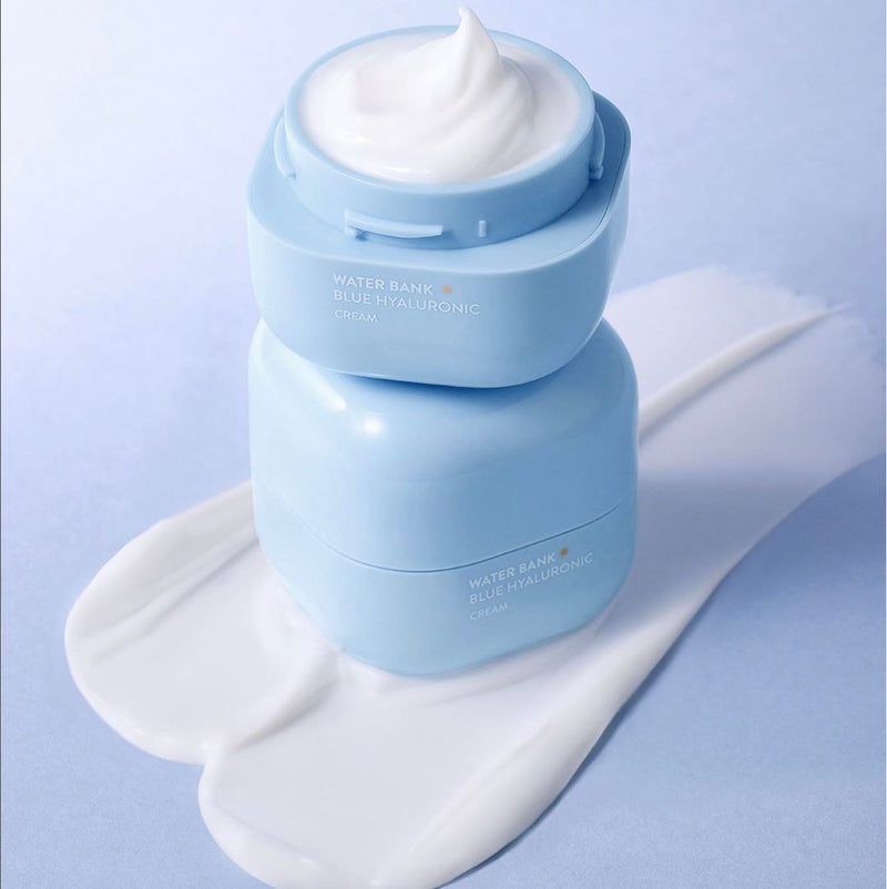 Laneige Water Bank Blue Hyaluronic Cream 50ml (For Normal To Dry Skin)