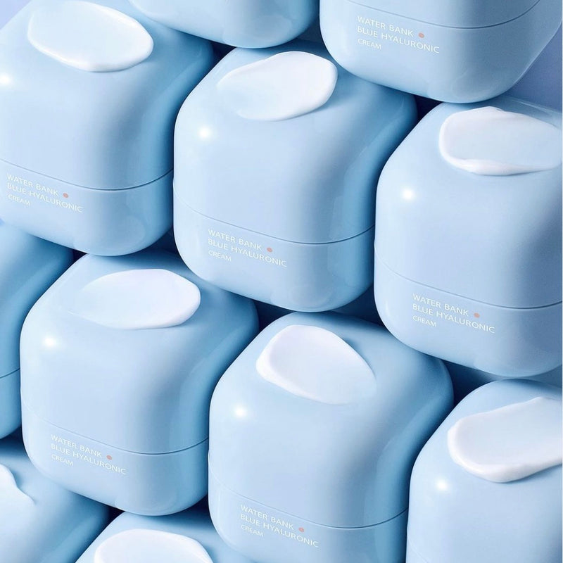 Laneige Water Bank Blue Hyaluronic Cream 50ml (For Normal To Dry Skin)