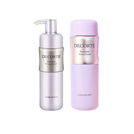 Cosme Decorte Refining Softening Emulsion 200ml(light)+Phytotune Hydro Tuner Hydrating Lotion 200ml Gift Set 2pieces