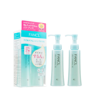 Fancl Mild Cleansing Oil Dual Pack Gift Set 120ml x2
