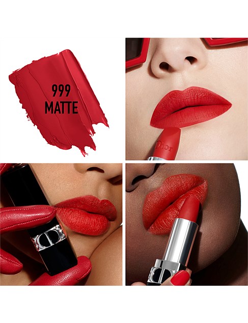 Dior Rouge Dior Couture Colour Refillable Lipstick #999 Matte – All Best  Beauty