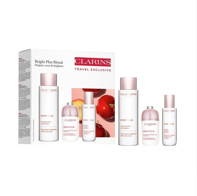 Clarins Bright Plus Ritual Gift Set 3Pieces