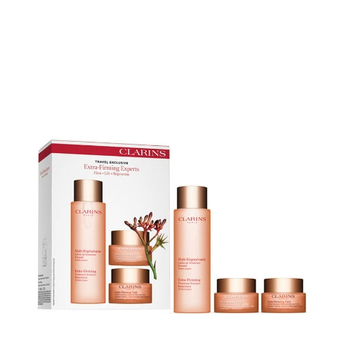 Clarins Extra-Firming Night Silky Cream +Silky Day Cream +Treatment Essence 200ML  Gift Set 3 Pieces