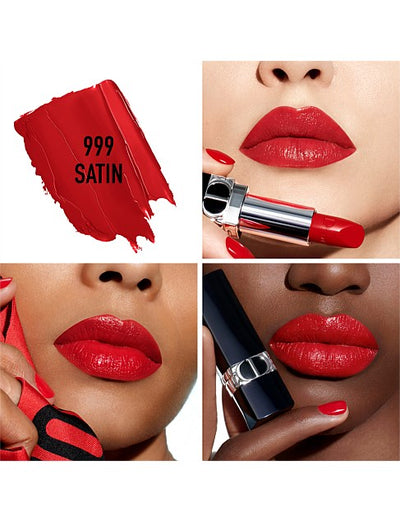 Dior Rouge Dior Couture Colour Refillable Lipstick #999 Stain