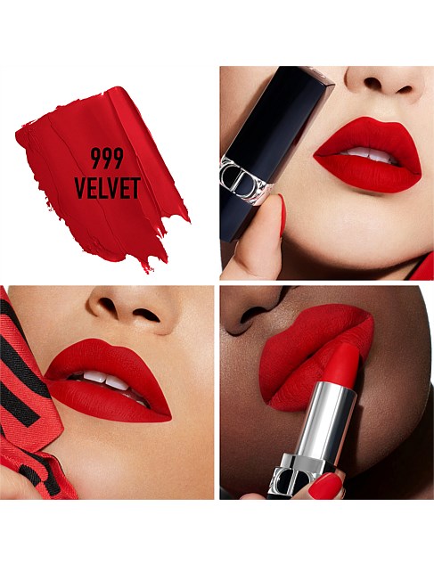 Dior Rouge Dior Couture Colour Refillable Lipstick 999 Velvet